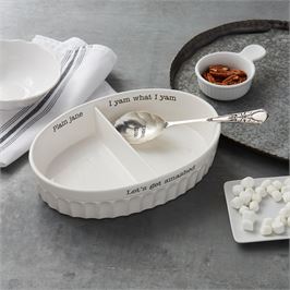 Divided Potato Bowl Set