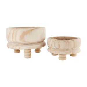 PAULOWNIA FOOTED BOWL