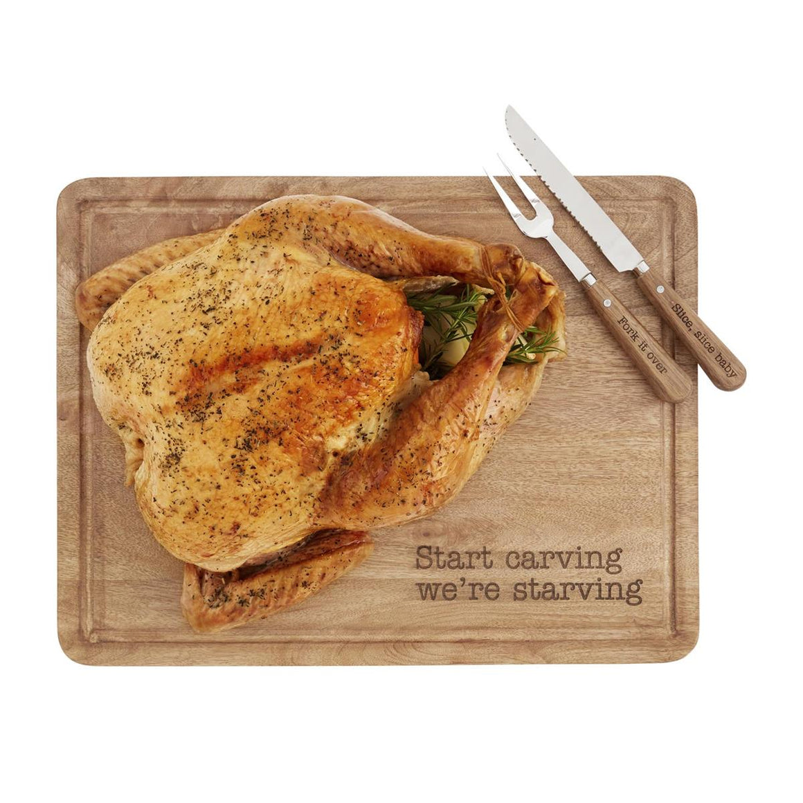 Start carving we're starving Board Set