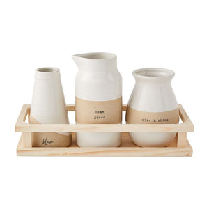 Bud Vase Crate Set
