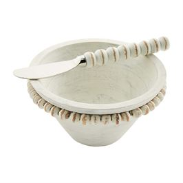 Beaded Dip Bowl