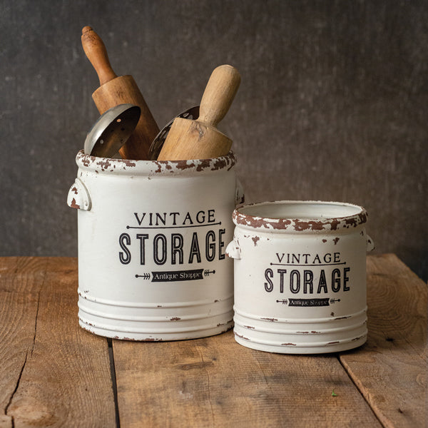 Vintage Storage Containers