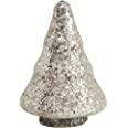 Glass Tree with Silver Mica Flakes
