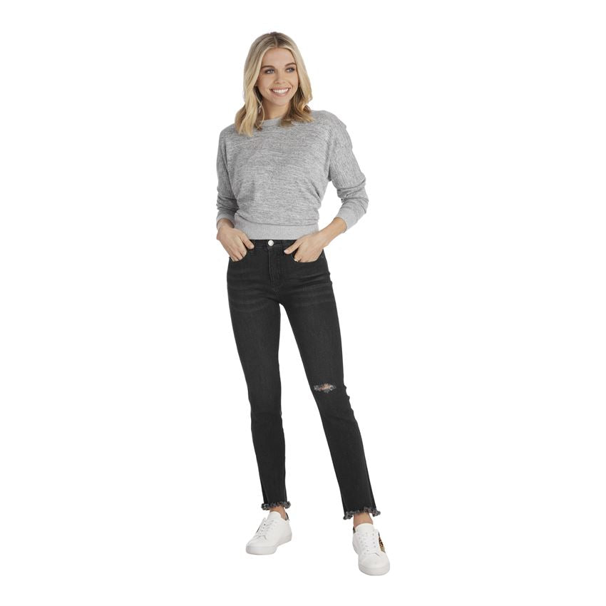 Hyde Black Straight Leg Jeans