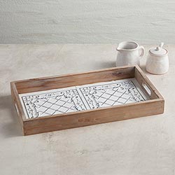 Cottage Serving Tray