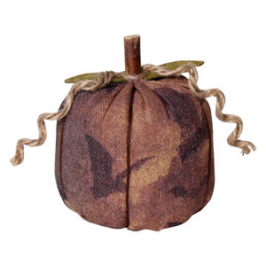 Fabric Bat Pumpkin