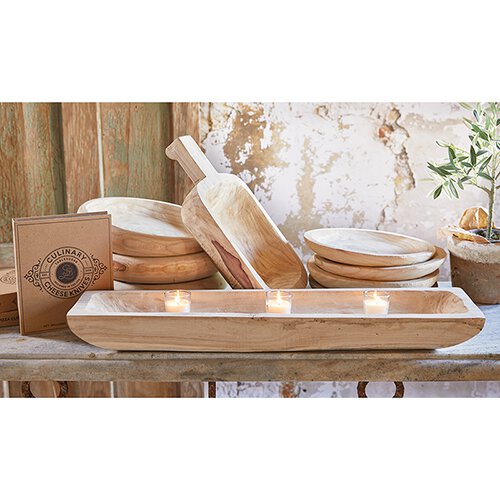 Paulownia Handle Tray