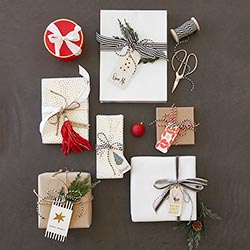 Gift Tag Book - Modern Holiday