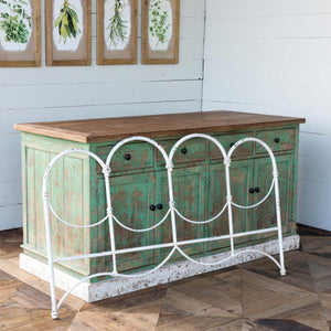 Vintage Headboard Wall Display
