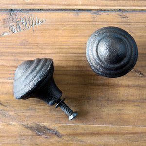 Cast Iron Button Knob
