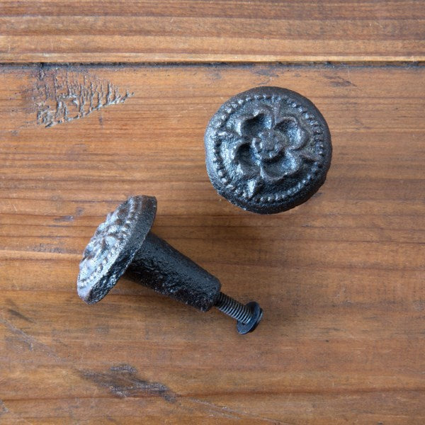 Embossed Cast Iron Knob