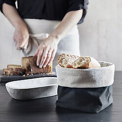Linen Bread Pouch