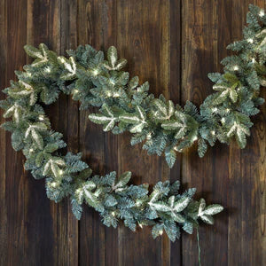 Frosted Blue Spruce Garland