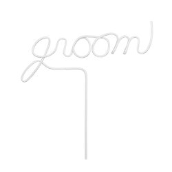 Word Straw - Groom