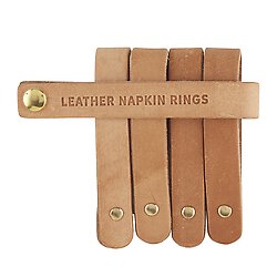 Leather Accessory Ring