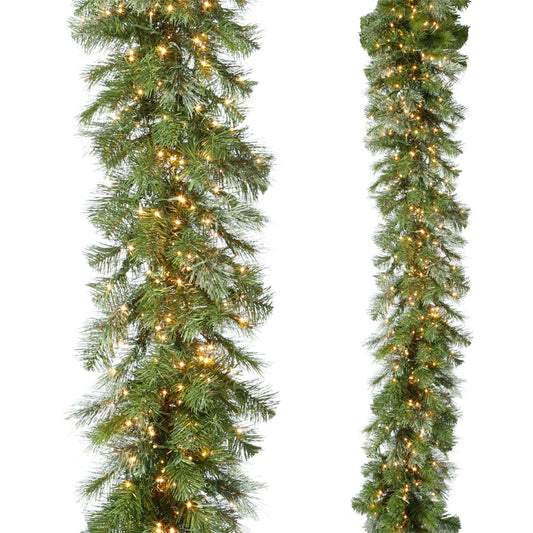 Snake Light Green Mixed Pine Garland