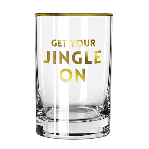 Rocks Glass - Get Your Jingle On