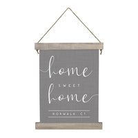 Home Sweet Home Canvas Sign