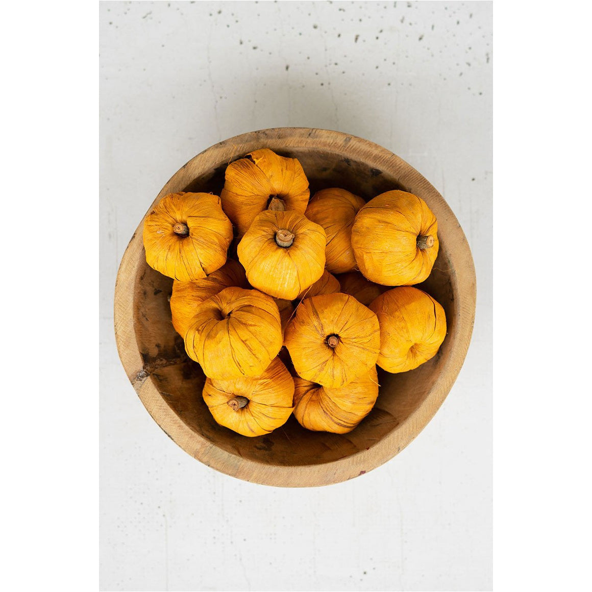 Dried Orange Miniature Pumpkins