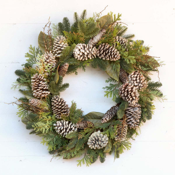 Winter Evergreen Wreath