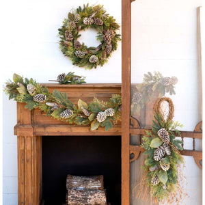 Winter Evergreen Wreath