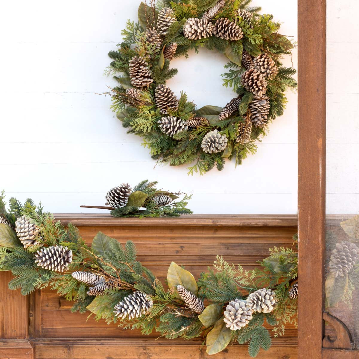 Winter Evergreen Pick