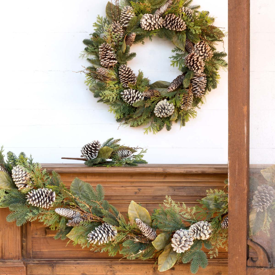 Winter Evergreen Pick