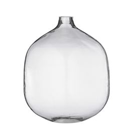 7" Round Glass Vase