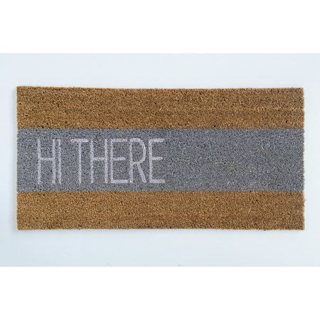 Hi There Coir Doormat
