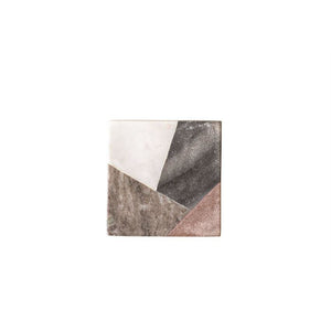 Marble Geometric Coasters