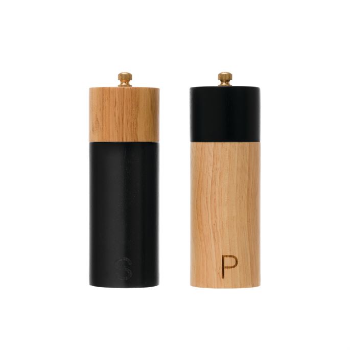 Two-Tone Salt & Pepper Mills