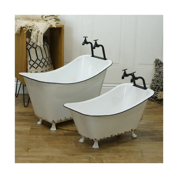 Metal Tub Planters