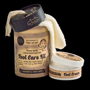 Foot Care Kit- Retro - Lavender & Mint