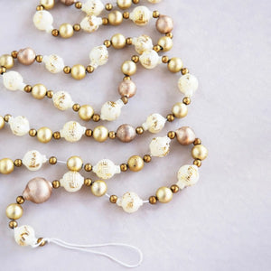 12" Glass Garland Boxed