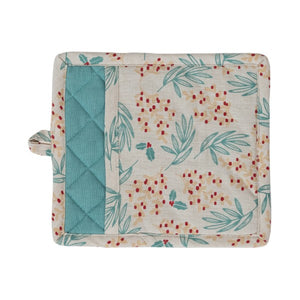 Pot Holder with Floral Pattern, Multi Color