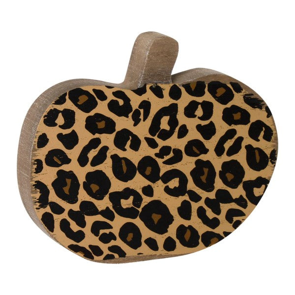 Cheetah Pumpkin Cutout
