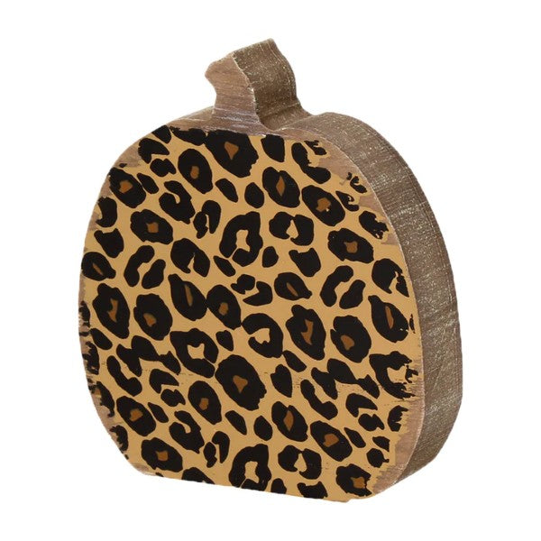 Cheetah Pumpkin Cutout