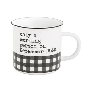 Morning Person Camp Mug