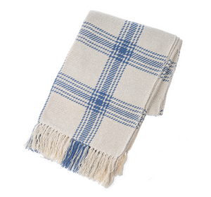 Plaid Woven Throw