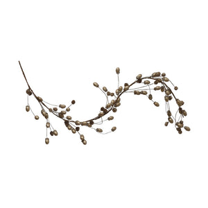 55" L Faux Acorn & Pinecone