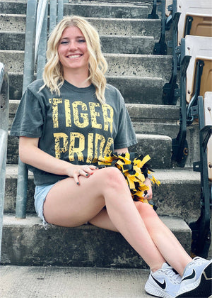 Grungy Tiger Pride Spirit T-Shirt