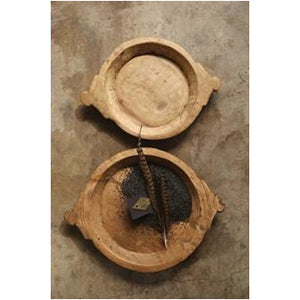 Hand Carved Wood Bowl
