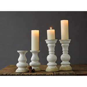 Stoneware Pillar Holder