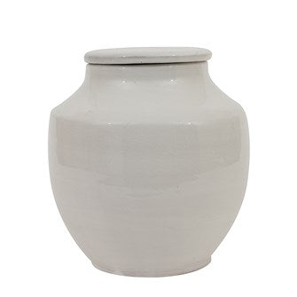 White Terra-cotta Cachepot
