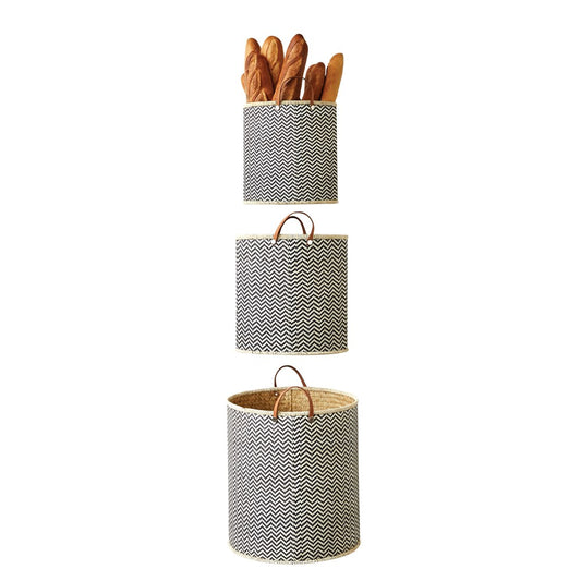 Palm Leaf Laundry Baskets