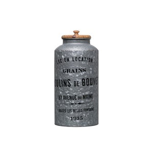 "Grains" Galvanized Container