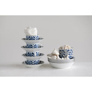 White & Blue Porcelain