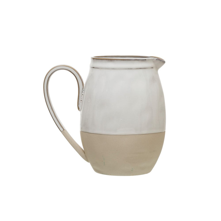Stoneware Pitcher - Reactive Glaze