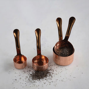 Copper & Brass Measuring Cups