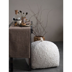 Wool Blend Tweed Table Runner